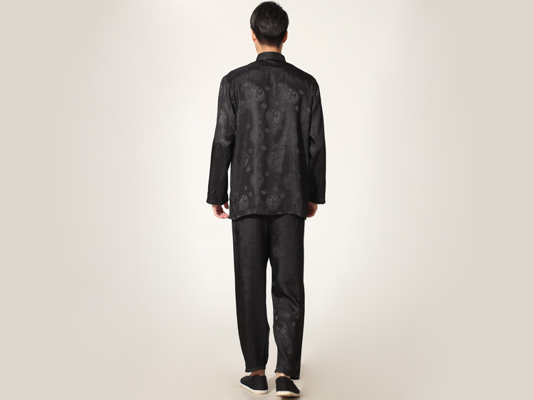 Tai Chi Clothing Long-sleeve Casual Style Linen Suit